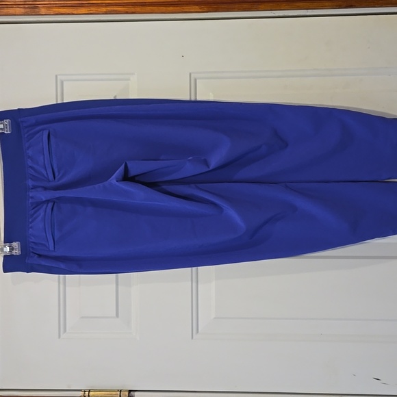Athleta Brooklyn Mid Rise Ankle Pant  Size 2P Blue (Purplish Blue) - Picture 3 of 10